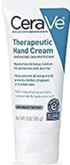 A pump bottle of CeraVe Daily Moisturizing Lotion for normal to dry skin, featuring key ingredients including hyaluronic acid and ceramides and a value size label.